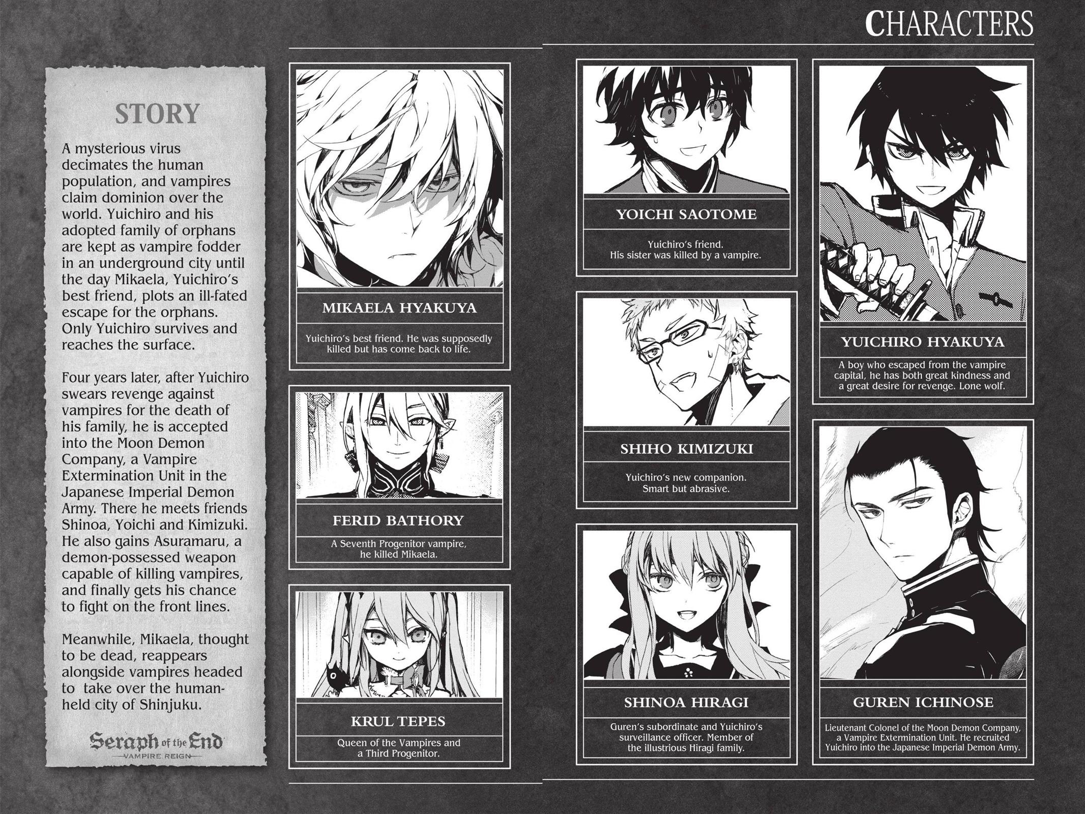 Read Seraph of the End Vampire Reign Manga Online