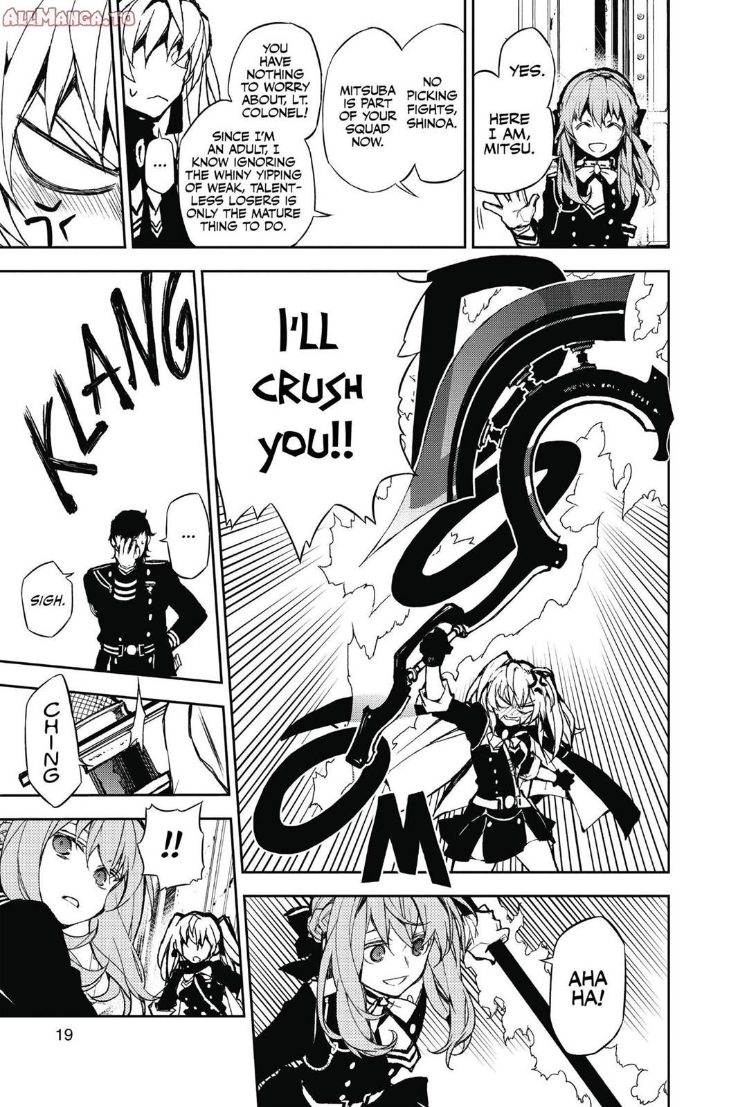 Read Seraph of the End Vampire Reign Manga Online