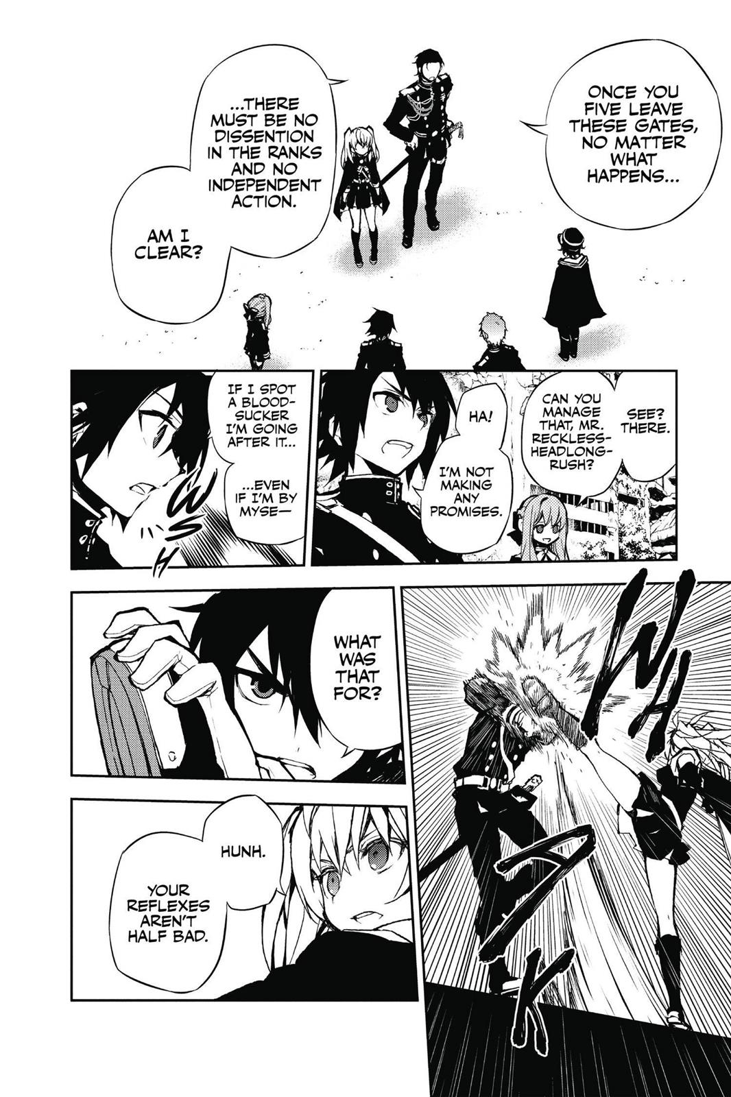 Read Seraph of the End Vampire Reign Manga Online