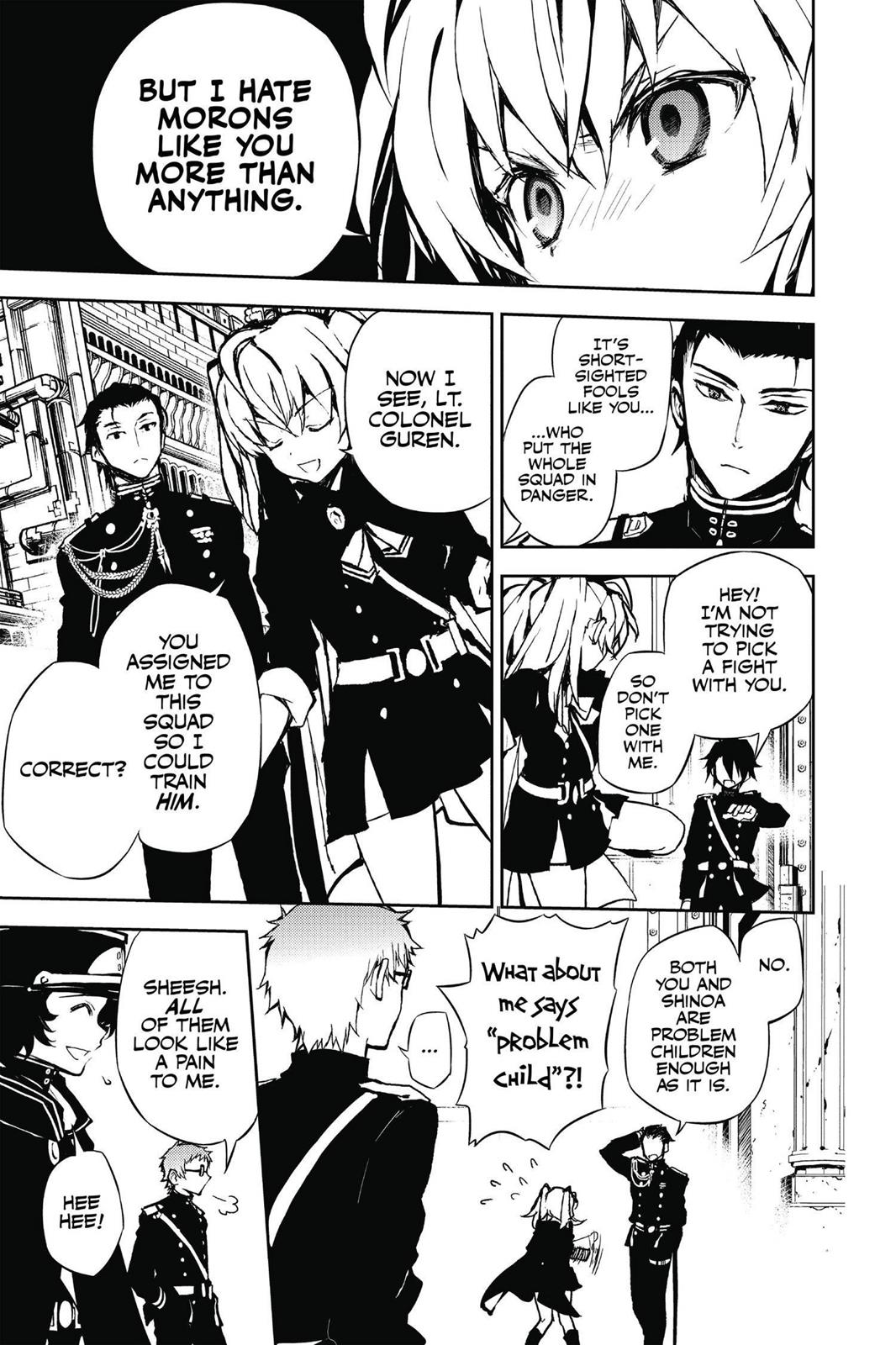 Read Seraph of the End Vampire Reign Manga Online