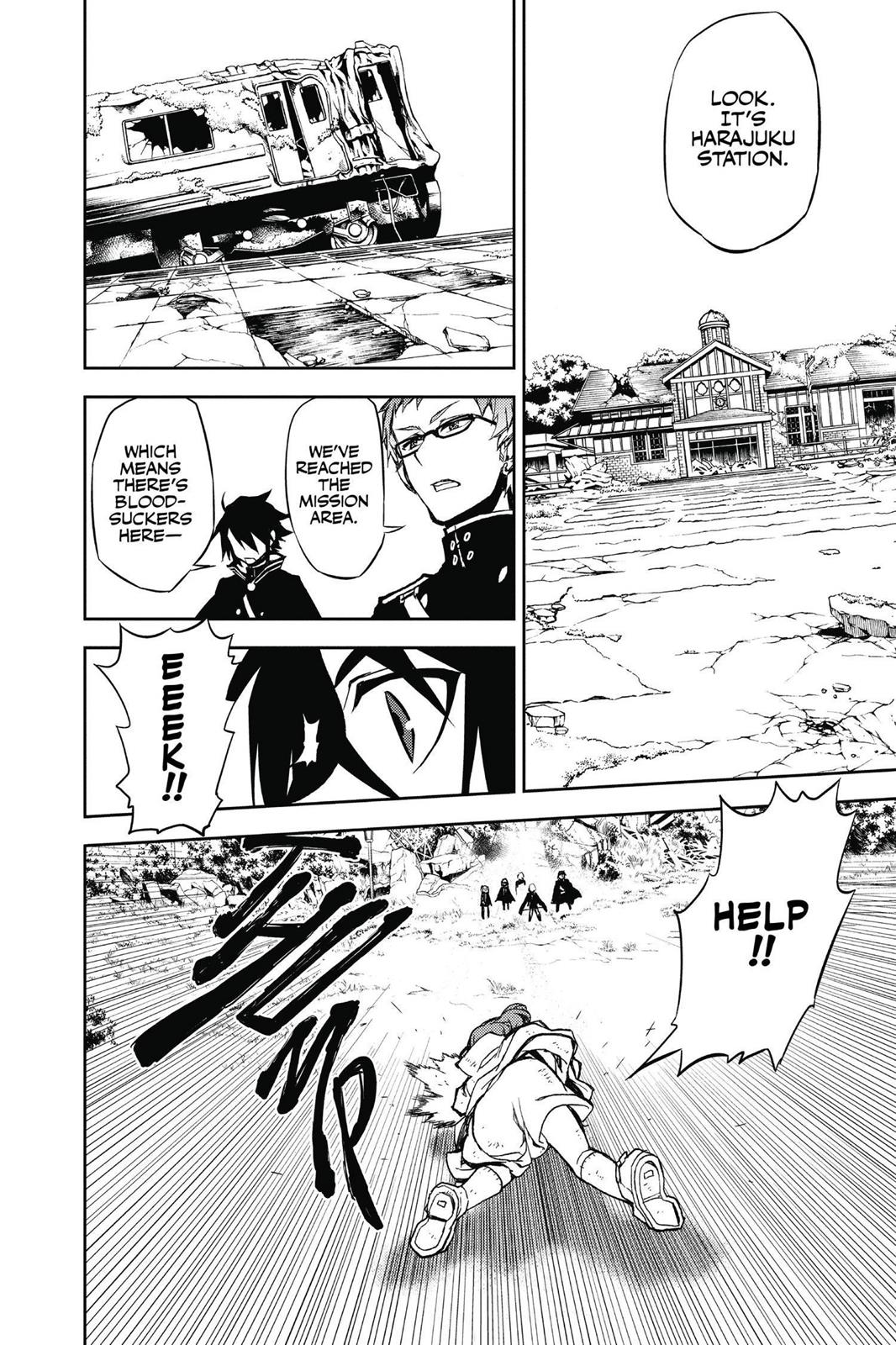 Read Seraph of the End Vampire Reign Manga Online