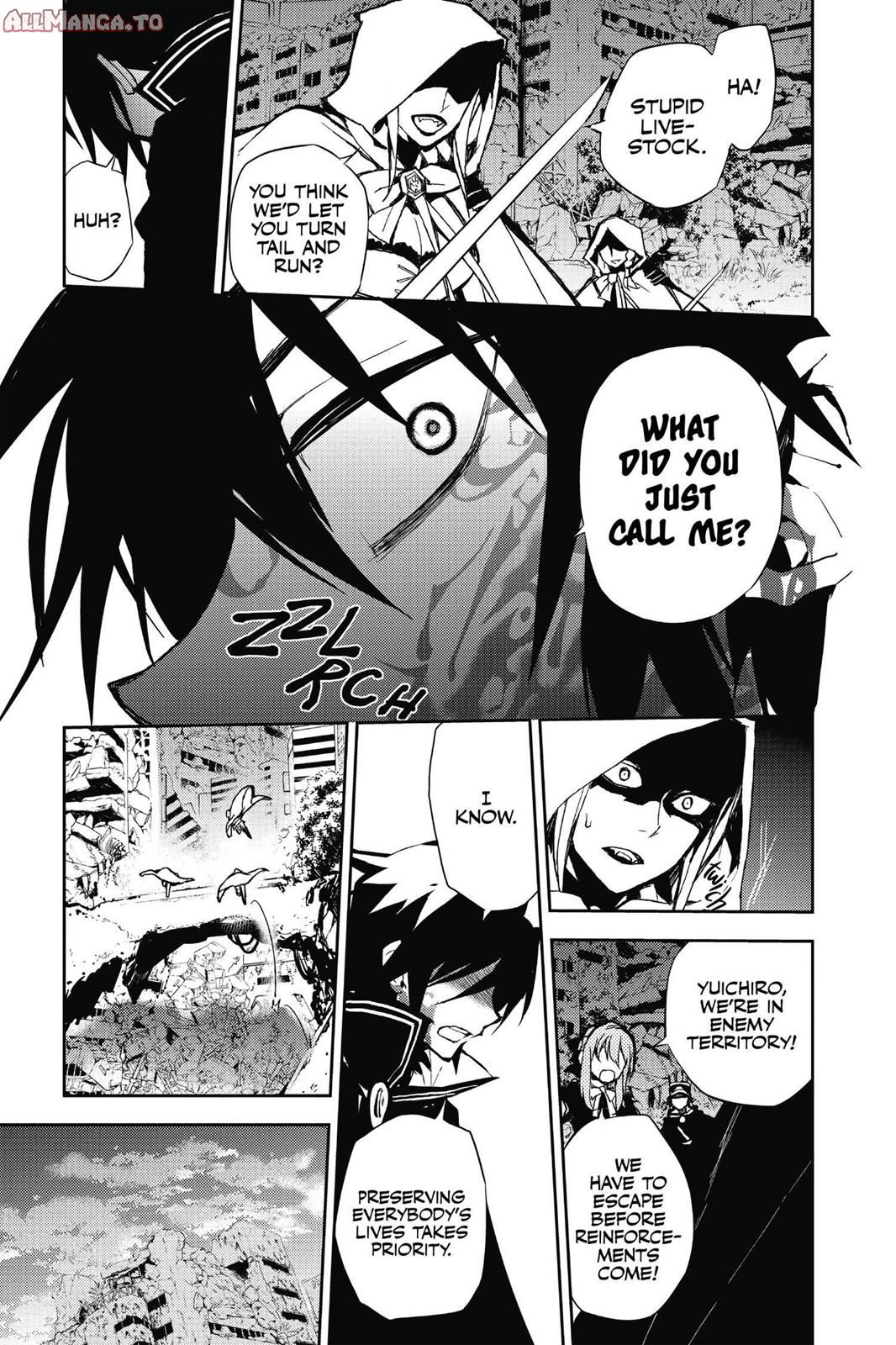 Read Seraph of the End Vampire Reign Manga Online