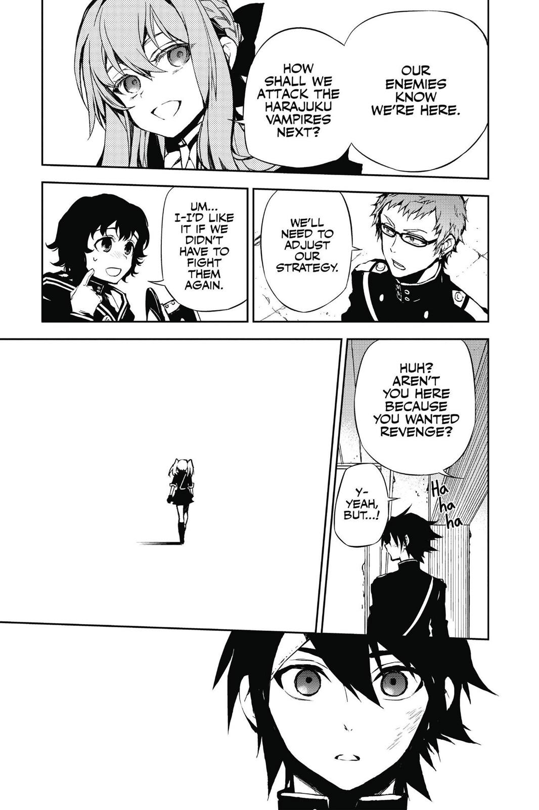 Read Seraph of the End Vampire Reign Manga Online