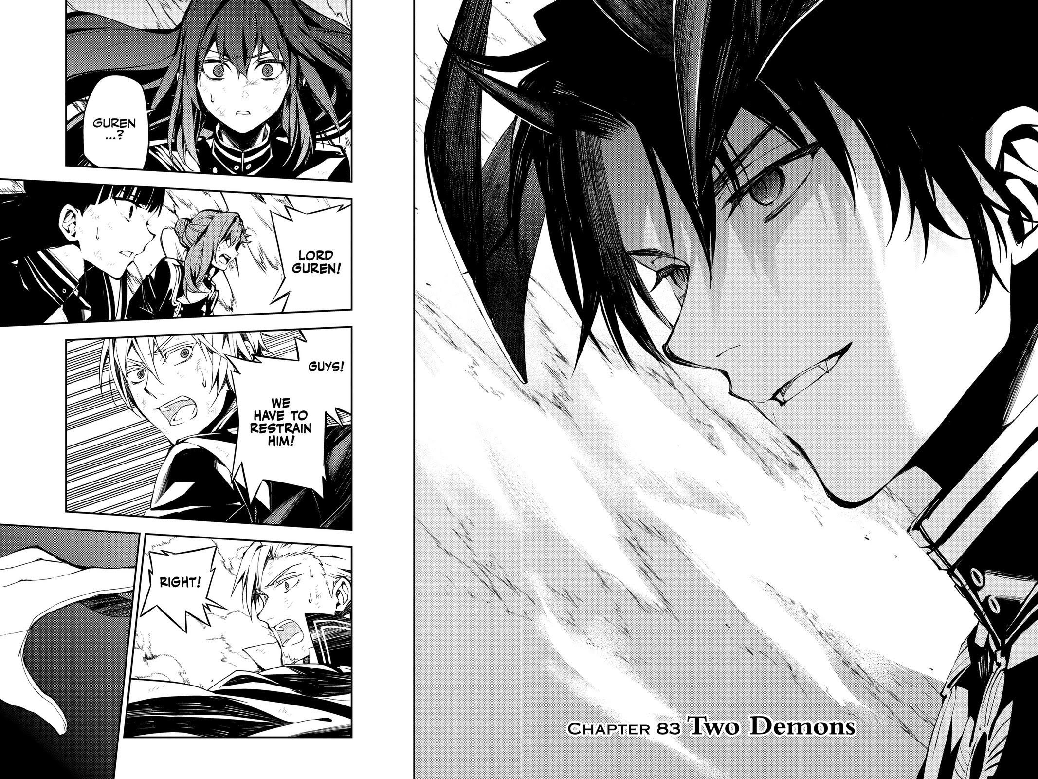 Read Seraph of the End Vampire Reign Manga Online