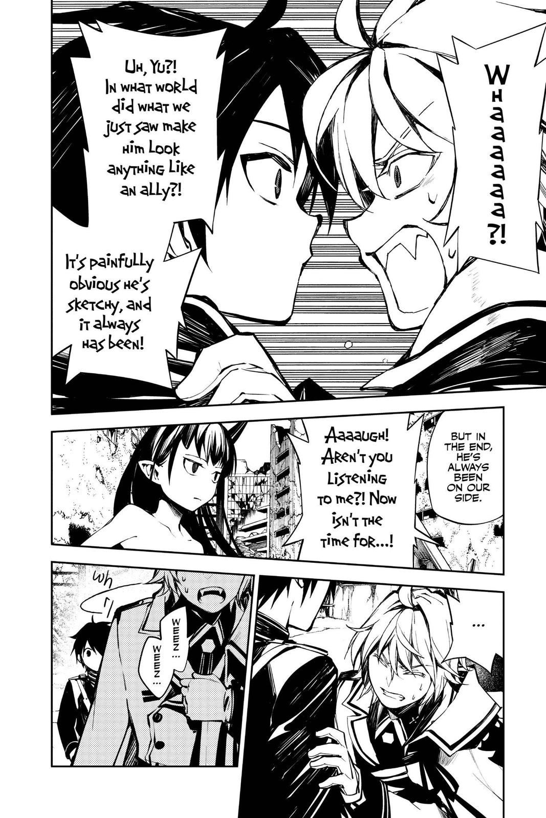 Read Seraph of the End Vampire Reign Manga Online
