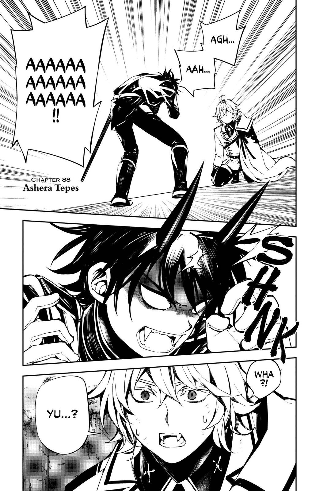 Read Seraph of the End Vampire Reign Manga Online