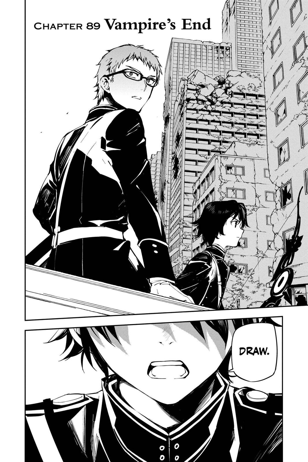 Read Seraph of the End Vampire Reign Manga Online