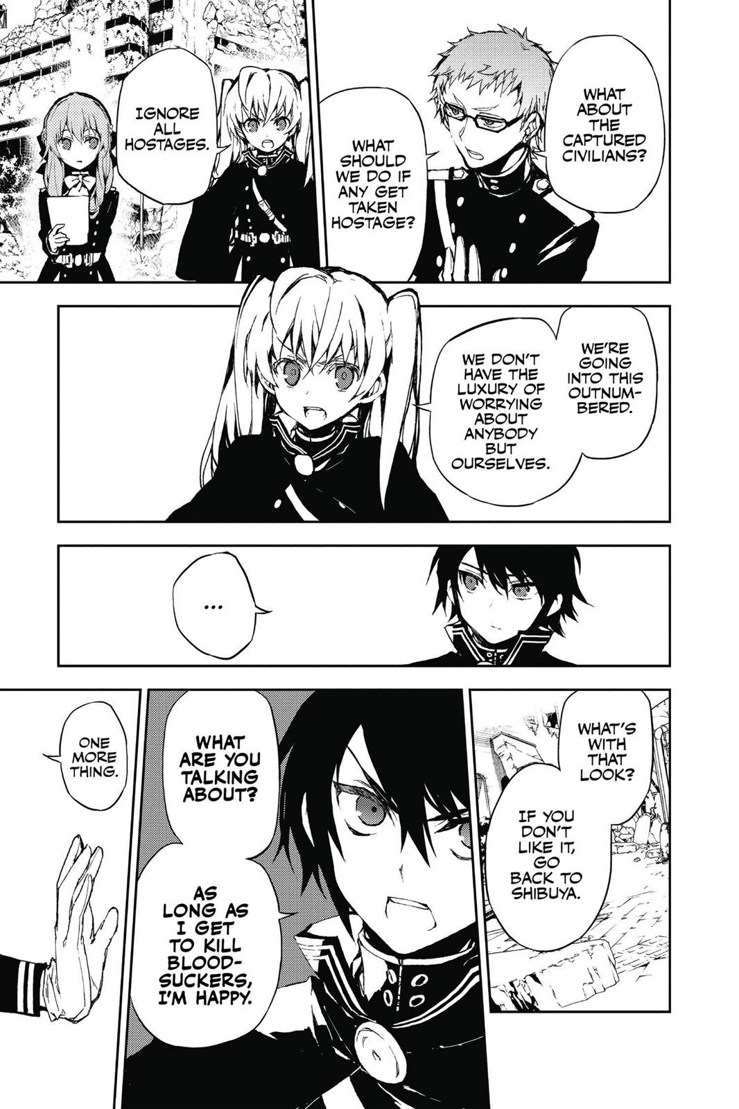 Read Seraph of the End Vampire Reign Manga Online