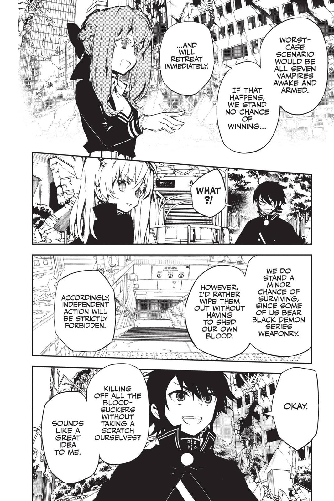 Read Seraph of the End Vampire Reign Manga Online