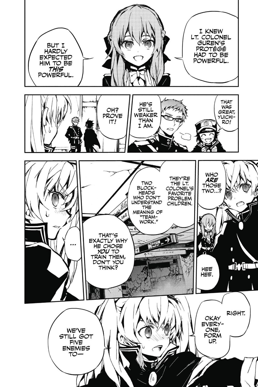 Read Seraph of the End Vampire Reign Manga Online