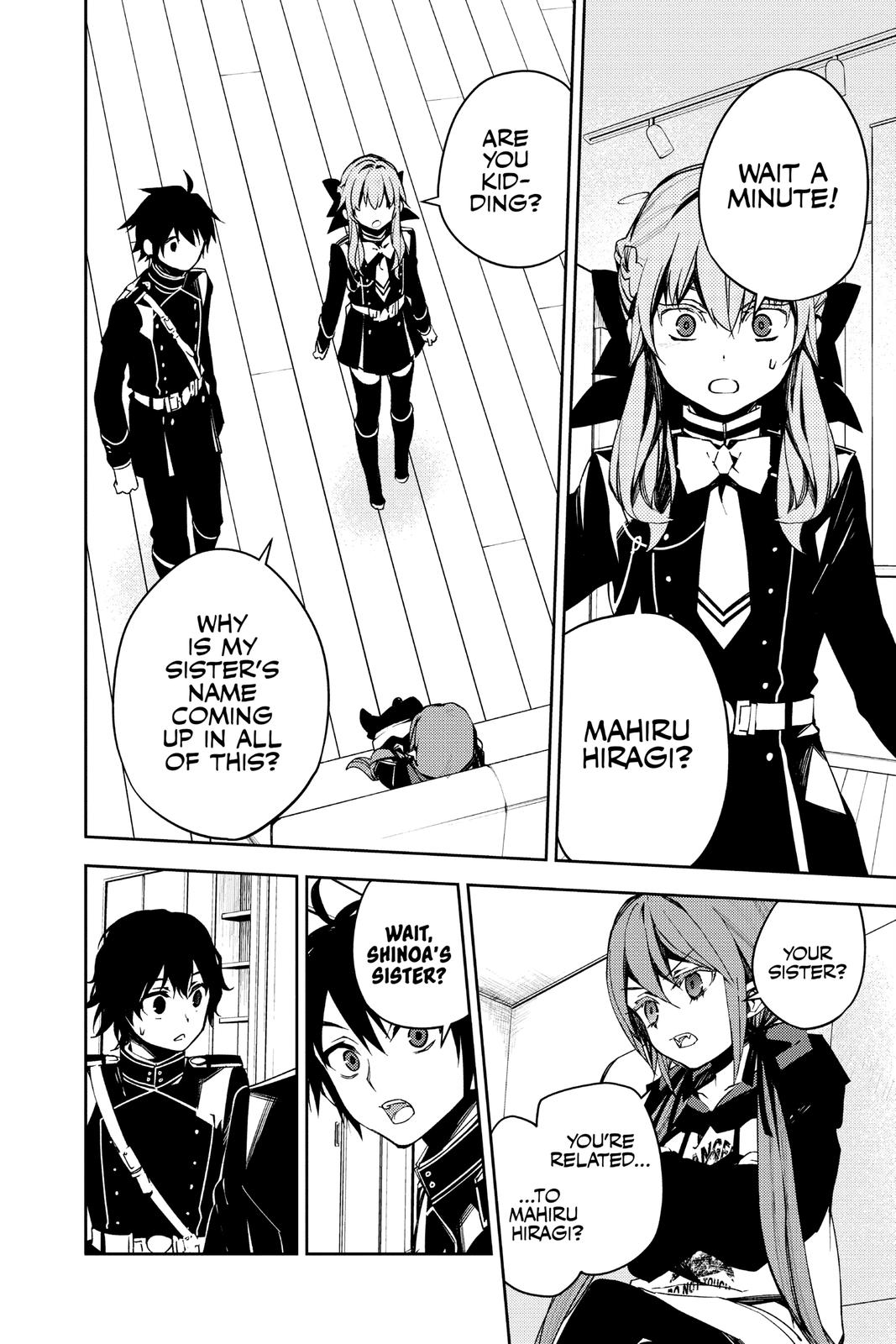 Read Seraph of the End Vampire Reign Manga Online
