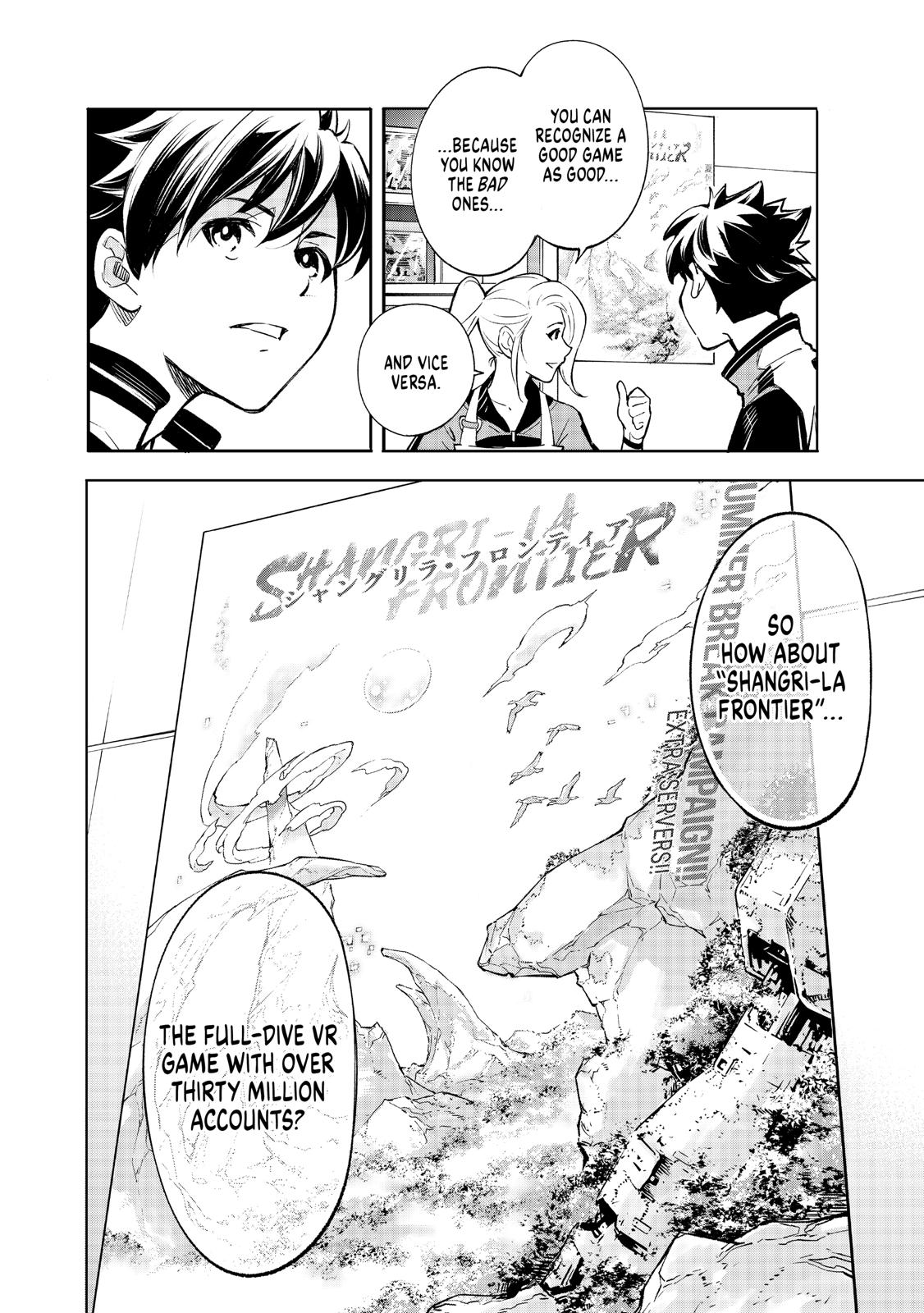 Read Shangri La Frontier Manga Online