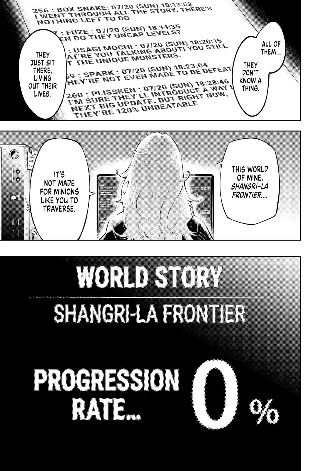 Read Shangri La Frontier Manga Online