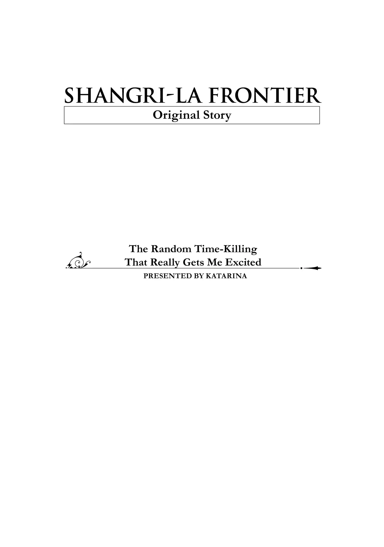 Read Shangri La Frontier Manga Online