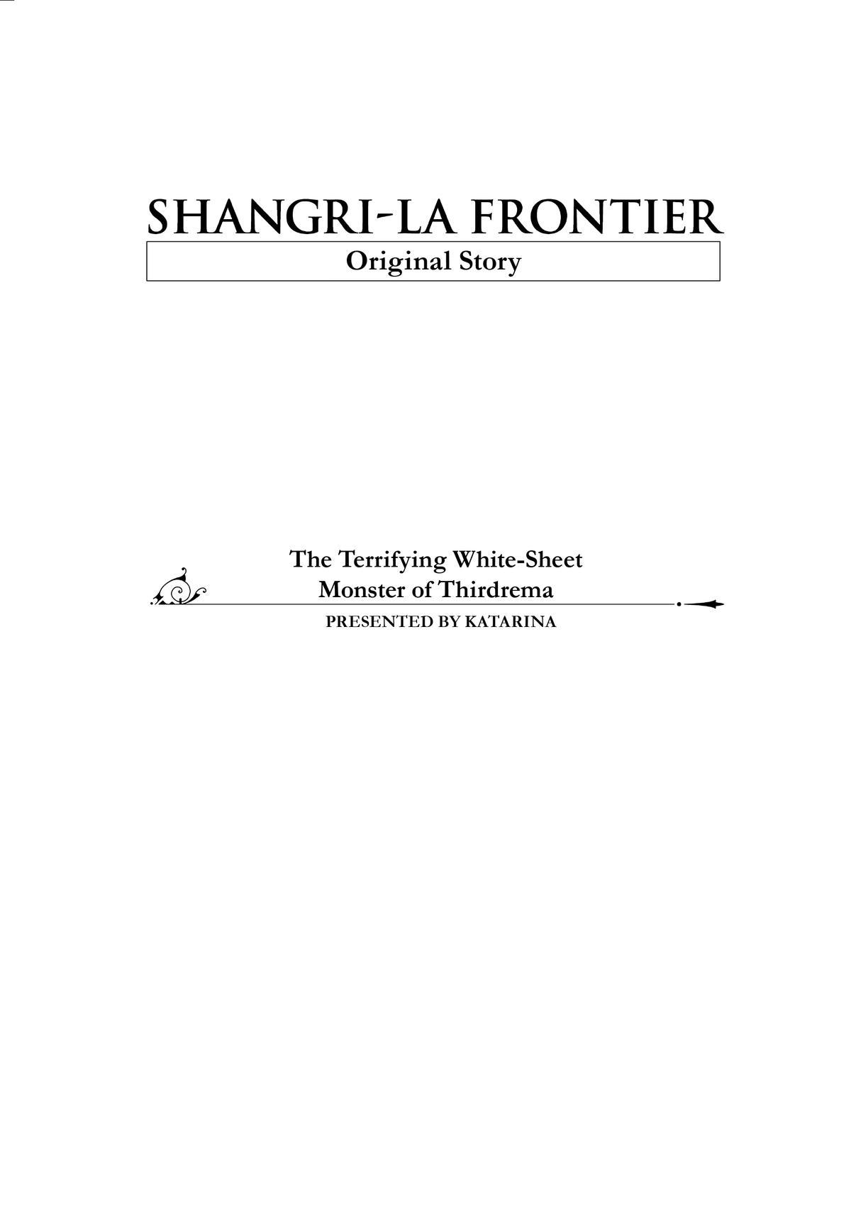 Read Shangri La Frontier Manga Online
