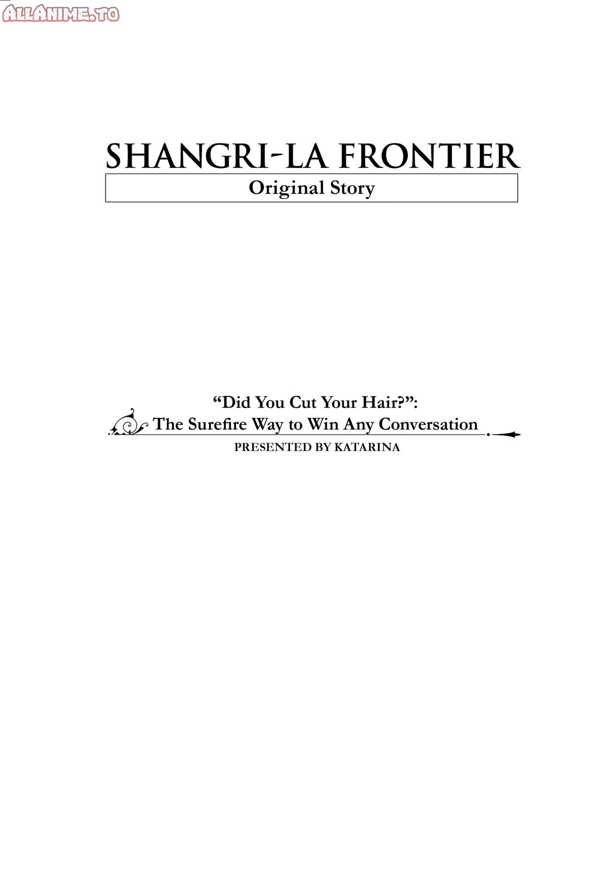 Read Shangri La Frontier Manga Online