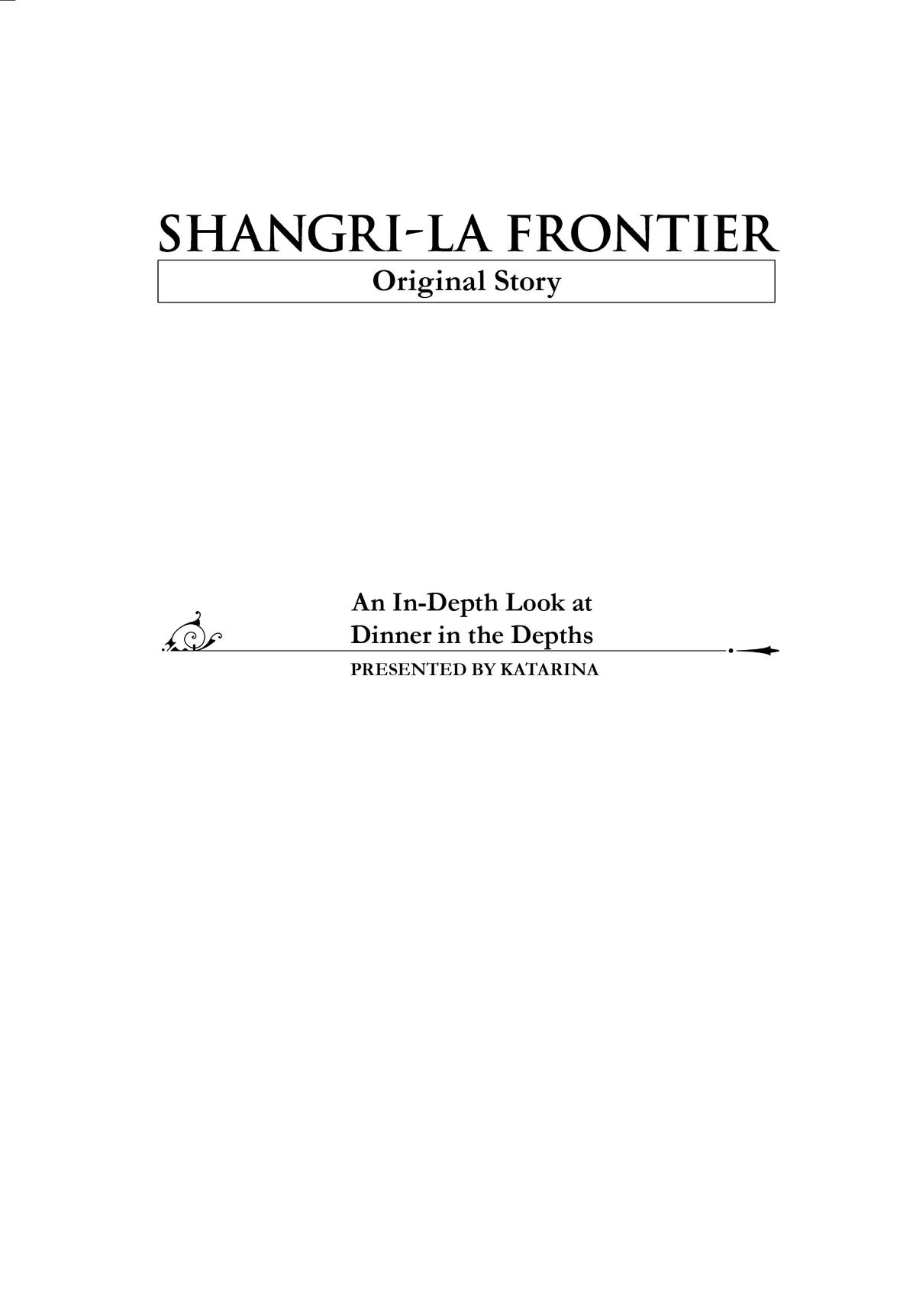 Read Shangri La Frontier Manga Online