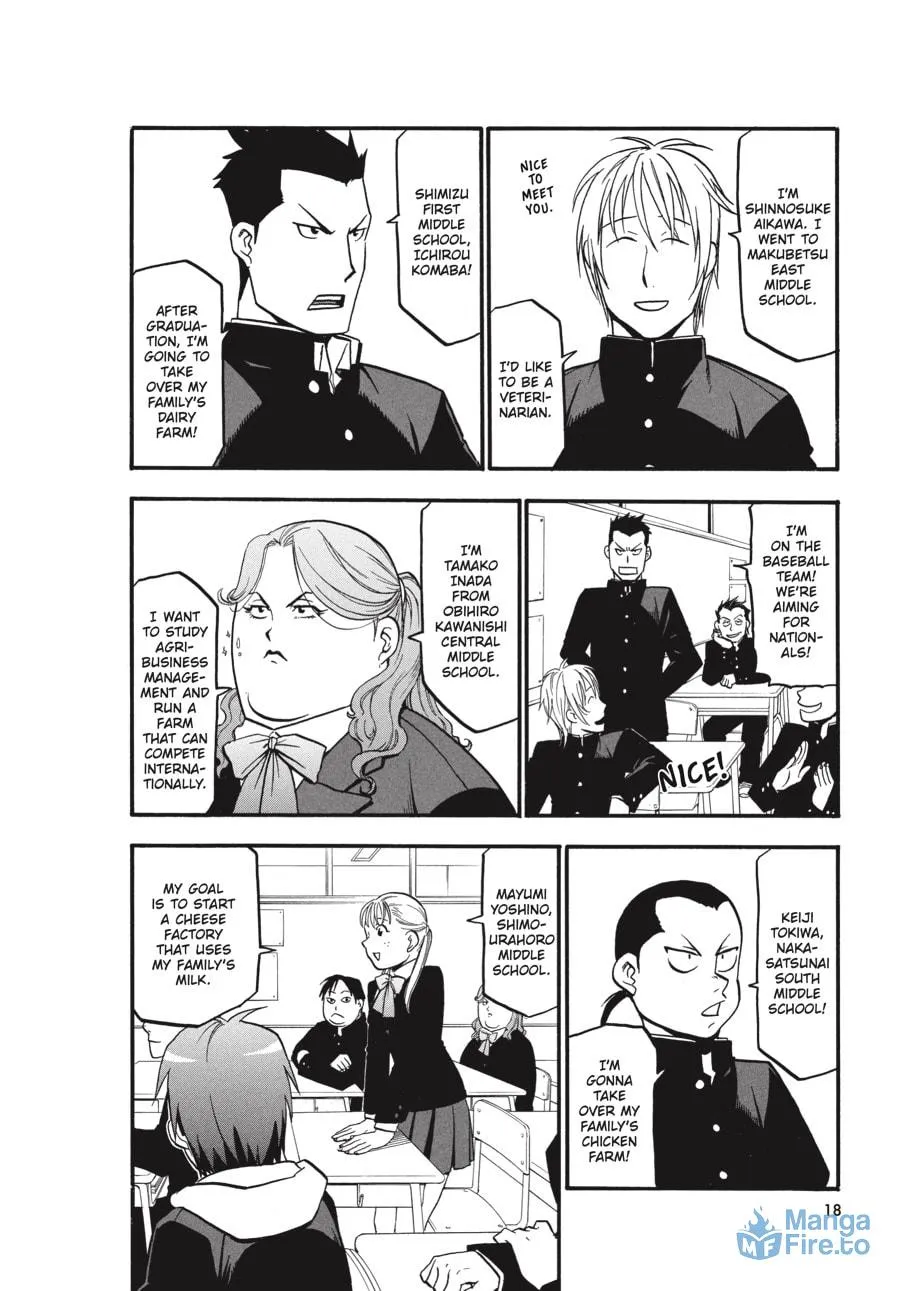 Read Silver Spoon Manga Online
