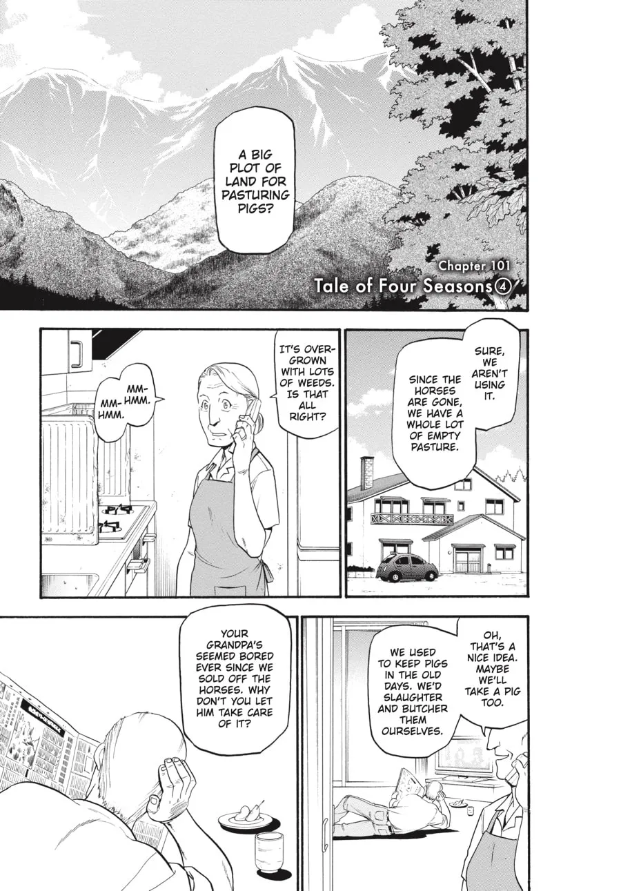 Read Silver Spoon Manga Online