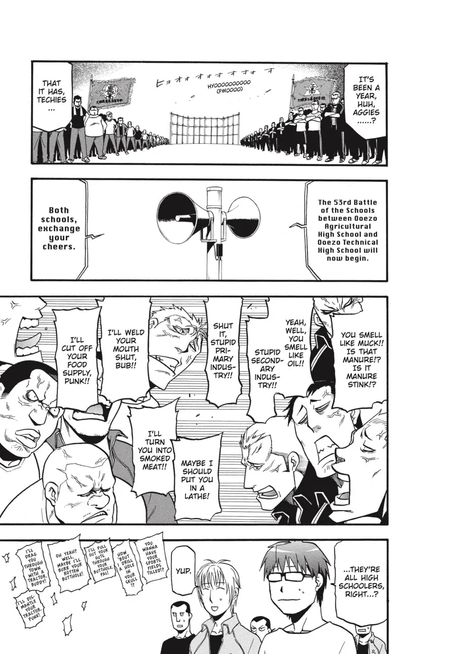 Read Silver Spoon Manga Online