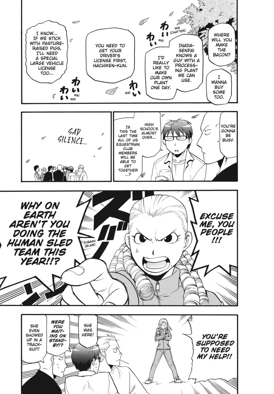 Read Silver Spoon Manga Online