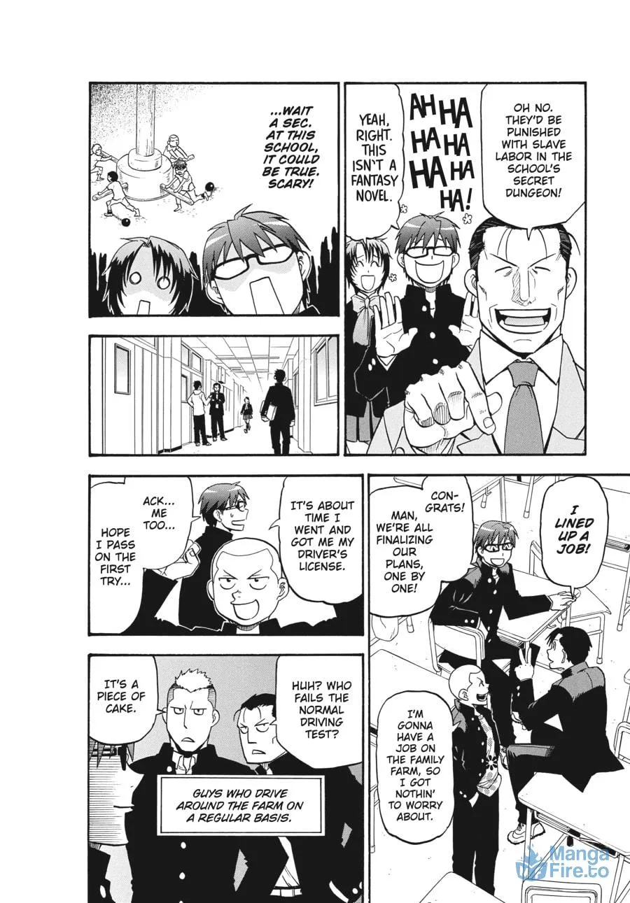 Read Silver Spoon Manga Online