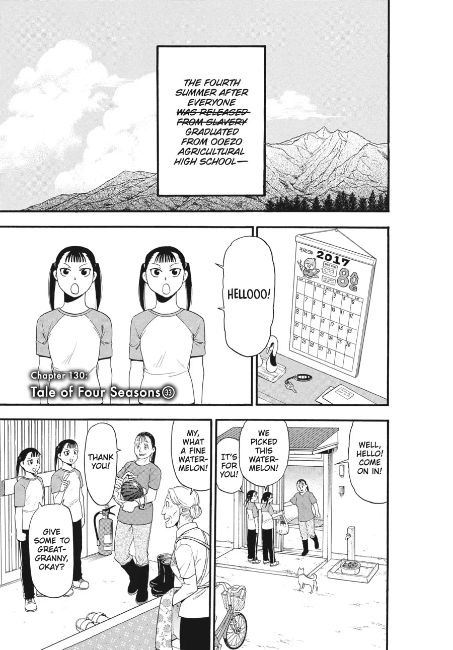 Read Silver Spoon Manga Online