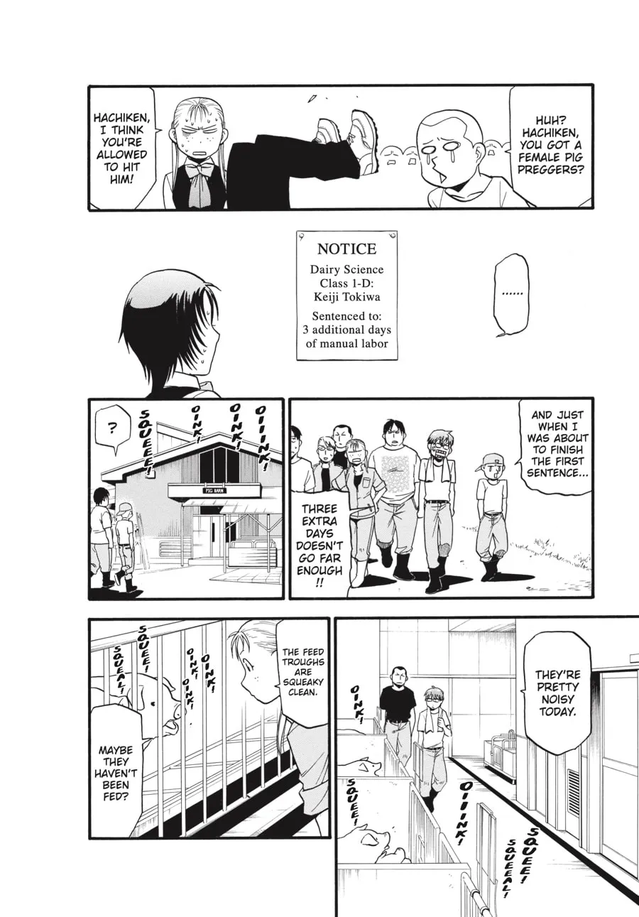 Read Silver Spoon Manga Online