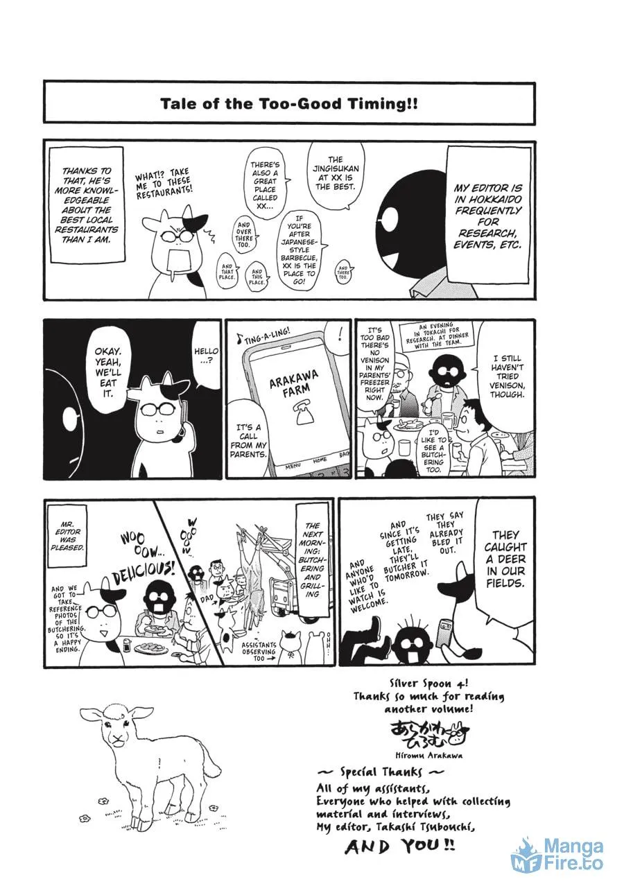 Read Silver Spoon Manga Online
