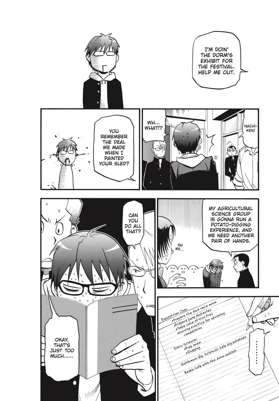 Read Silver Spoon Manga Online