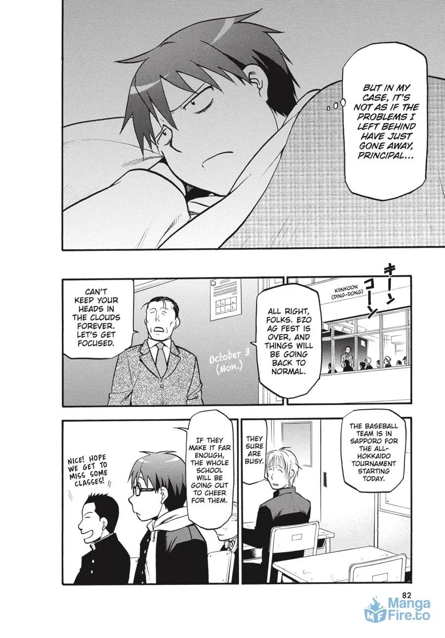 Read Silver Spoon Manga Online