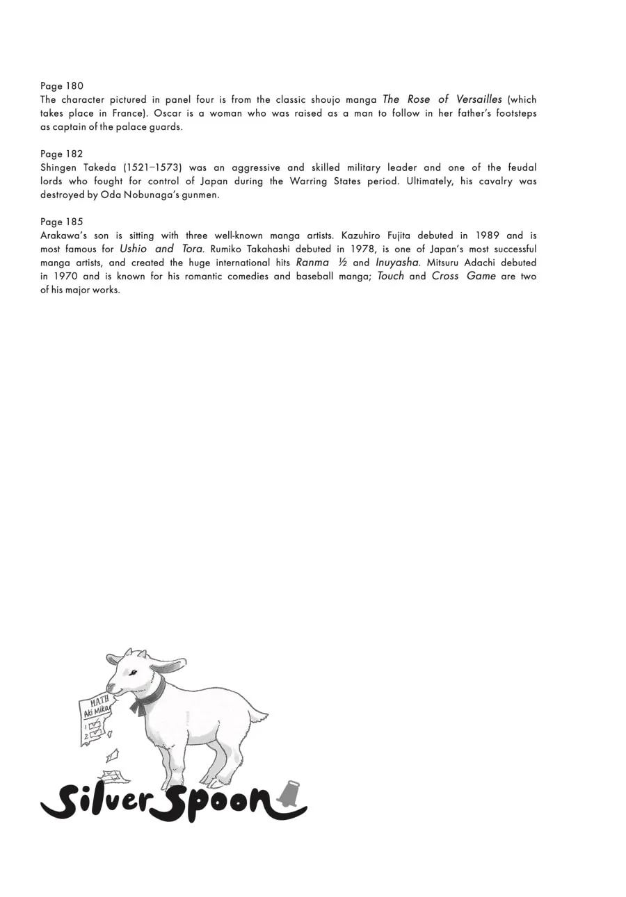 Read Silver Spoon Manga Online