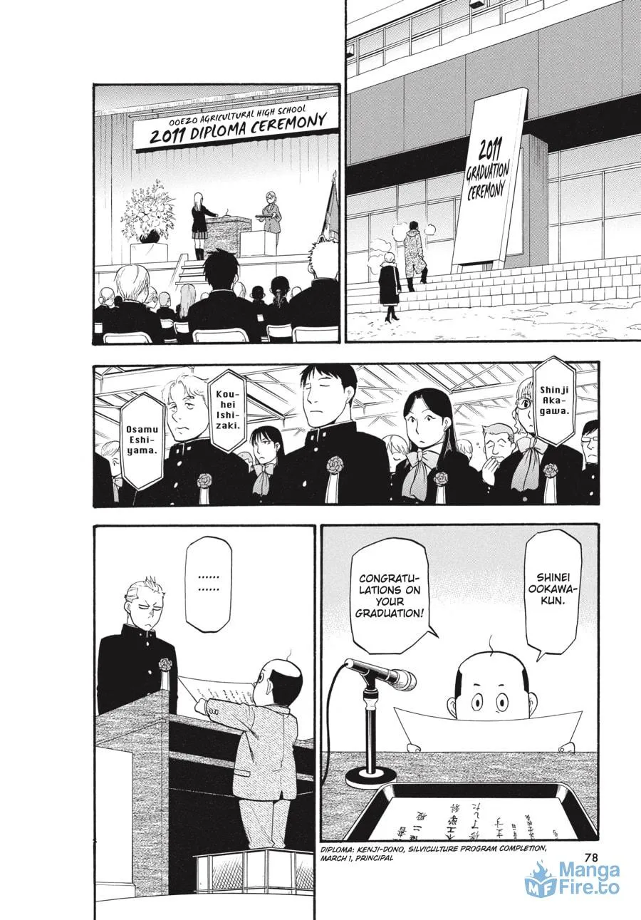 Read Silver Spoon Manga Online