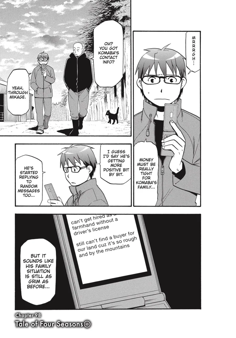 Read Silver Spoon Manga Online