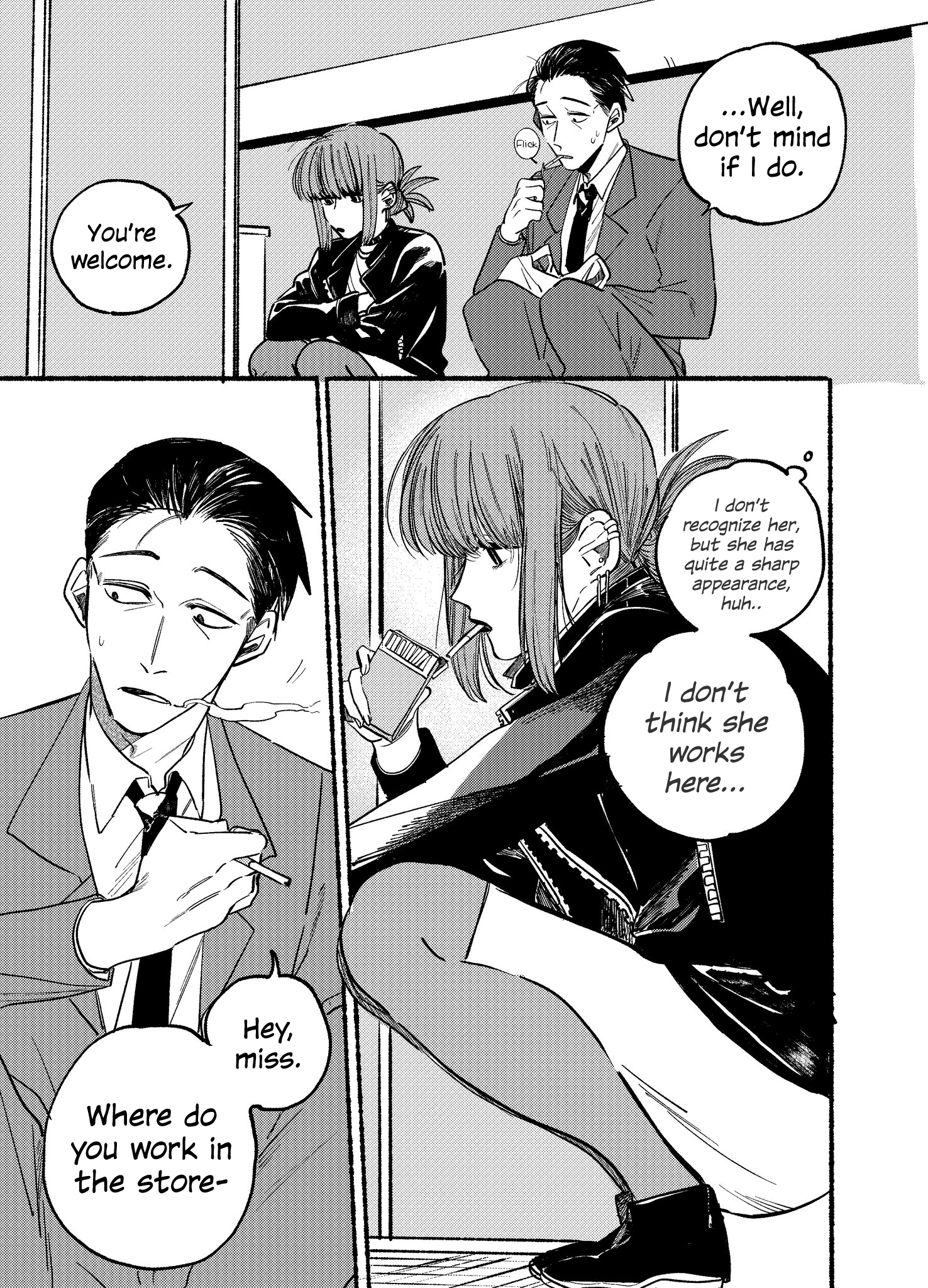 Read Smoking Behind the Supermarket with You Manga Online