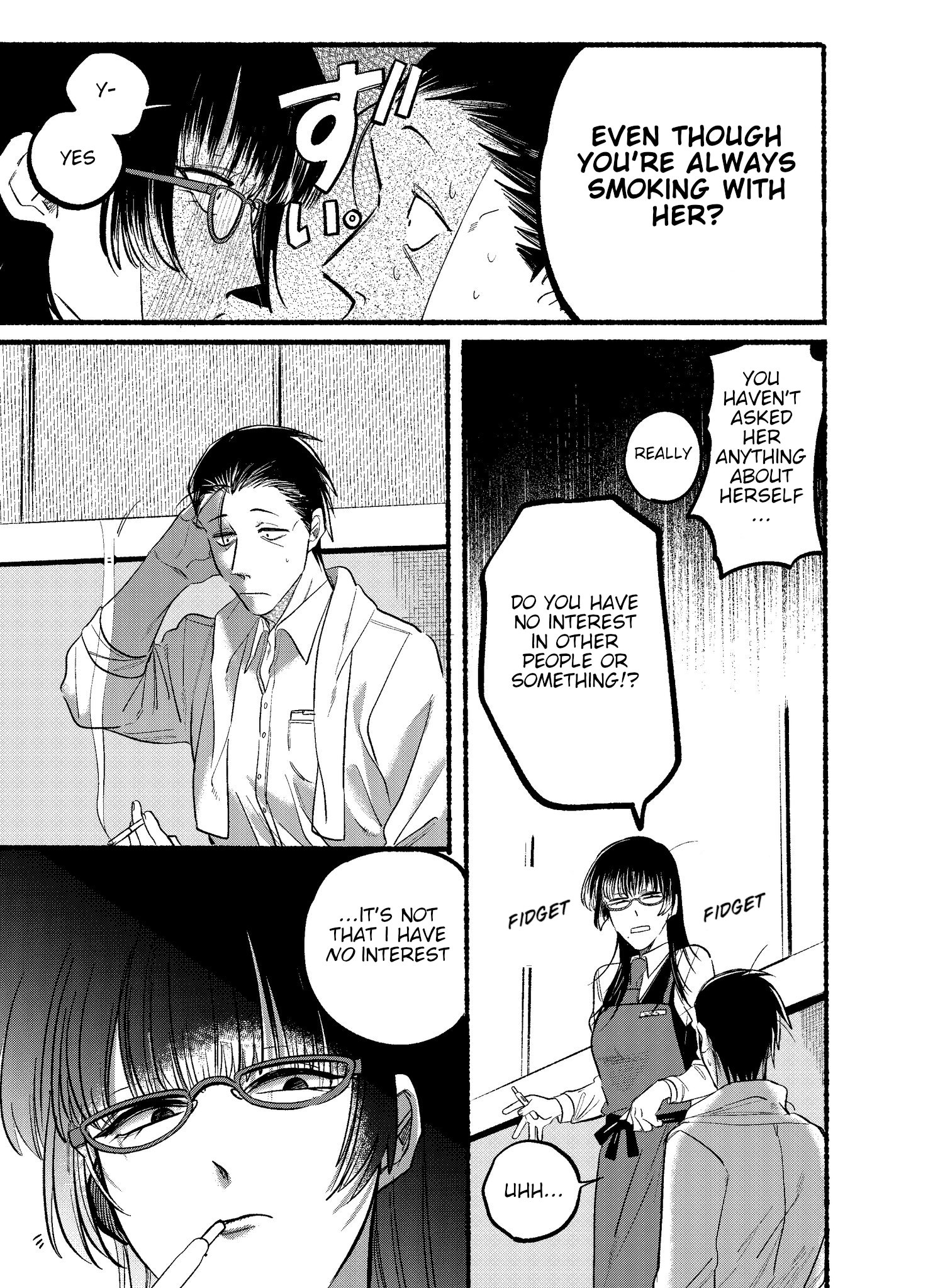 Read Smoking Behind the Supermarket with You Manga Online