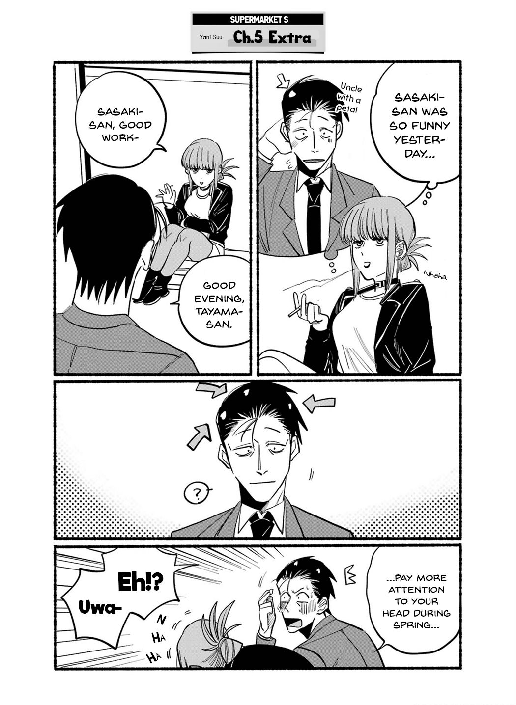 Read Smoking Behind the Supermarket with You Manga Online