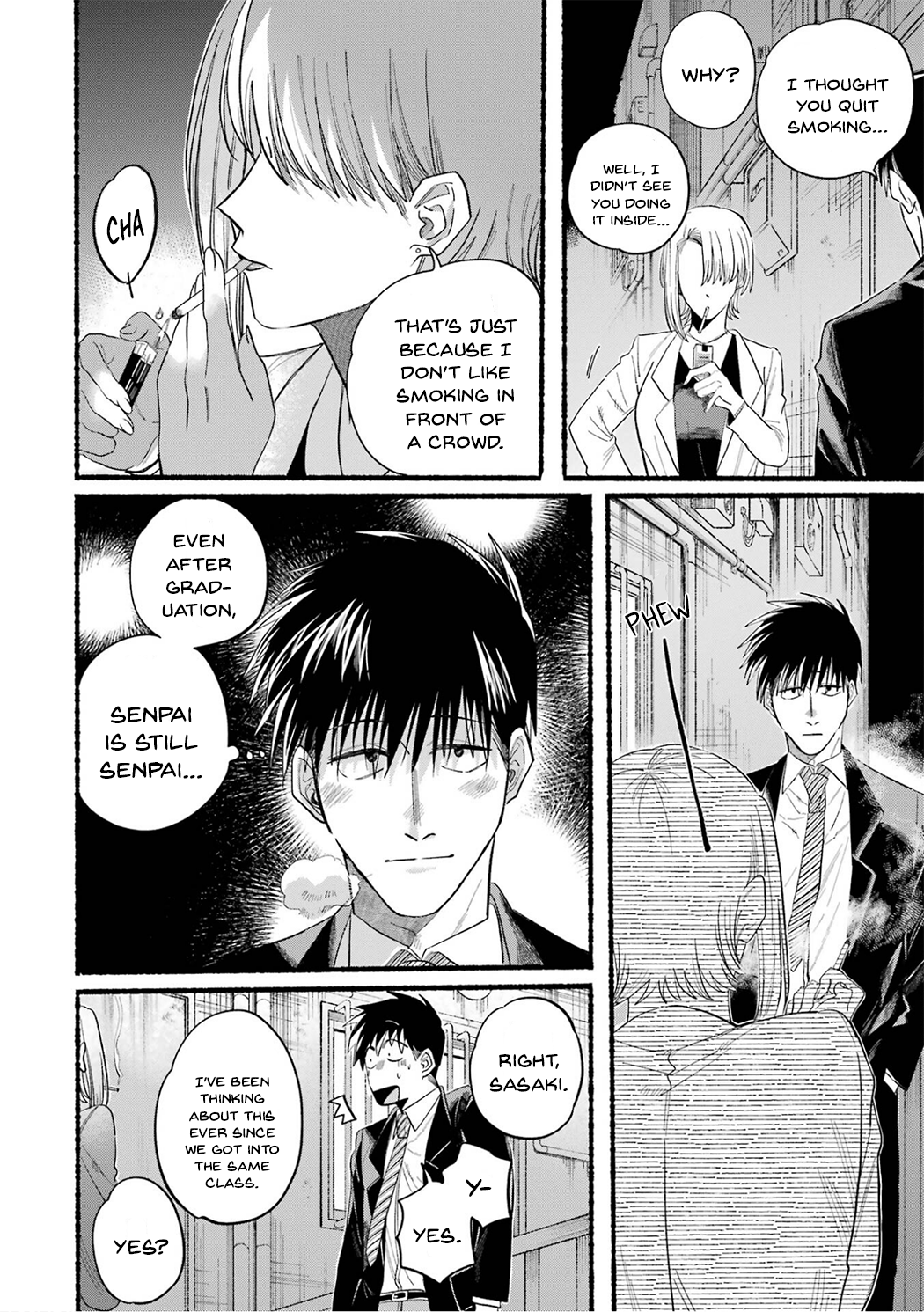Read Smoking Behind the Supermarket with You Manga Online