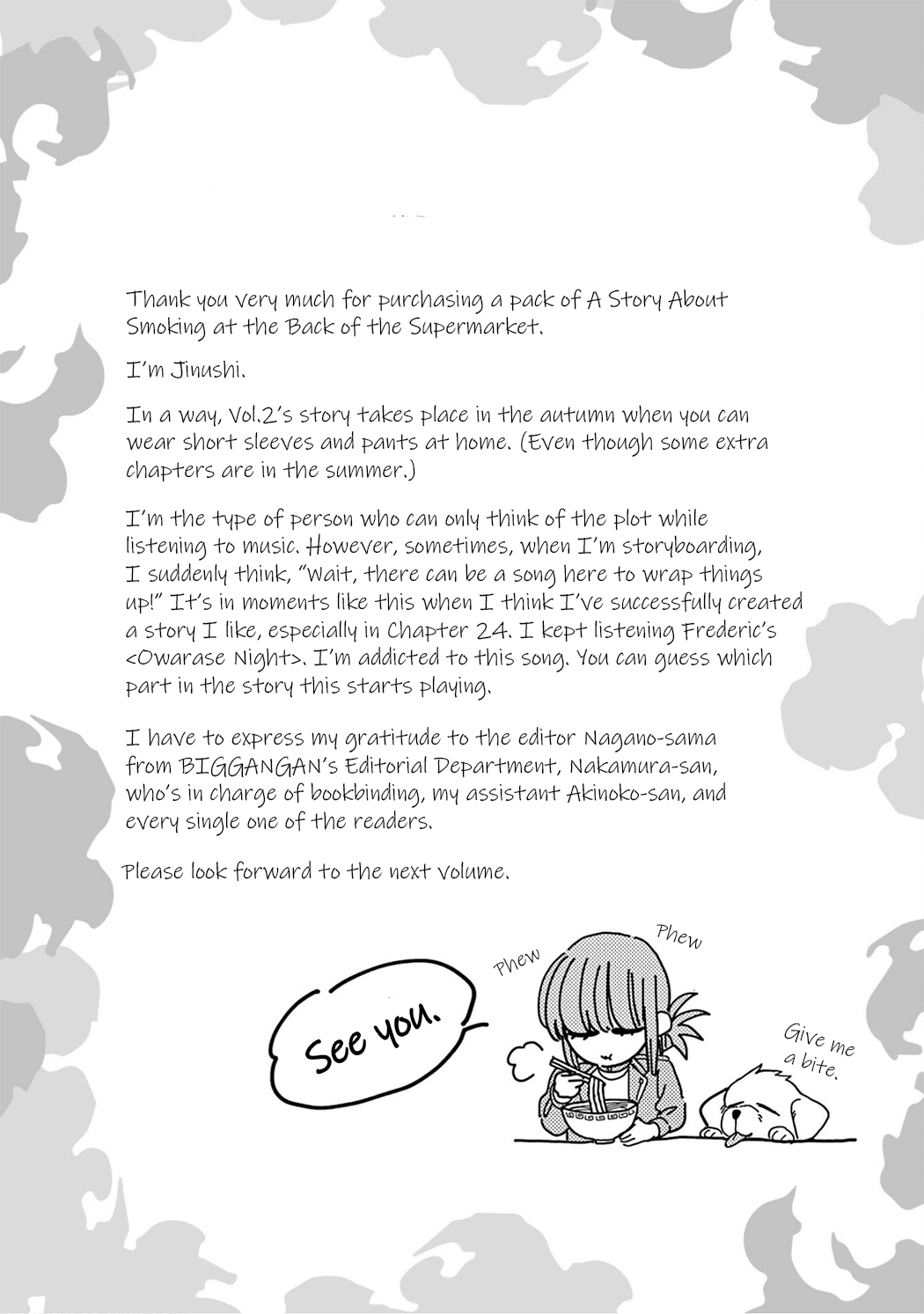 Read Smoking Behind the Supermarket with You Manga Online