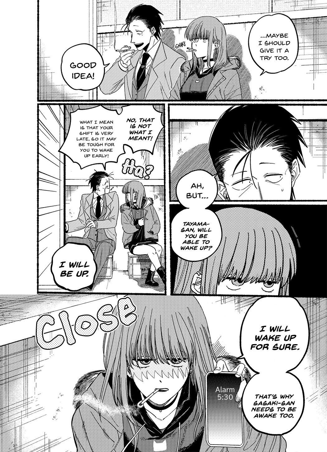 Read Smoking Behind the Supermarket with You Manga Online
