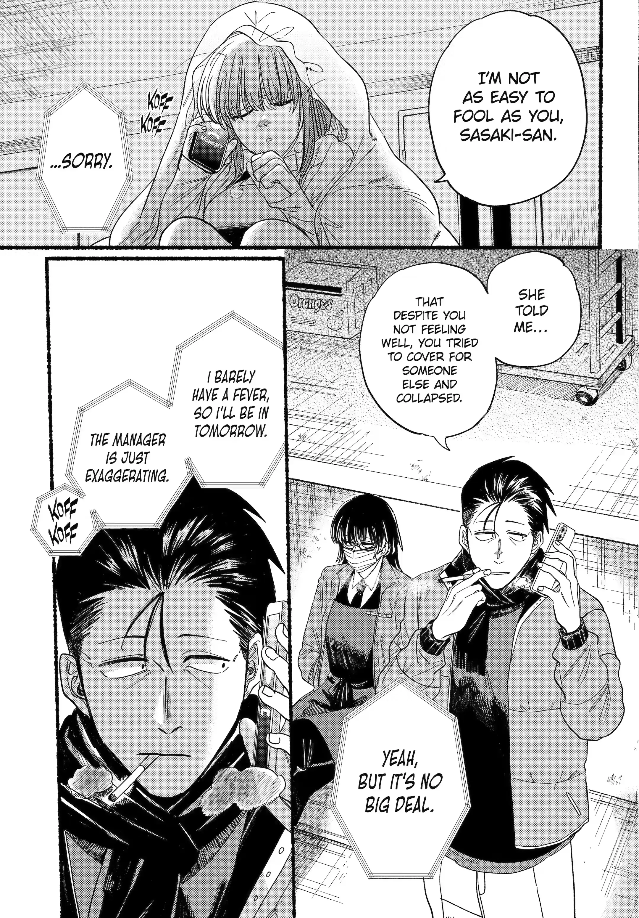 Read Smoking Behind the Supermarket with You Manga Online