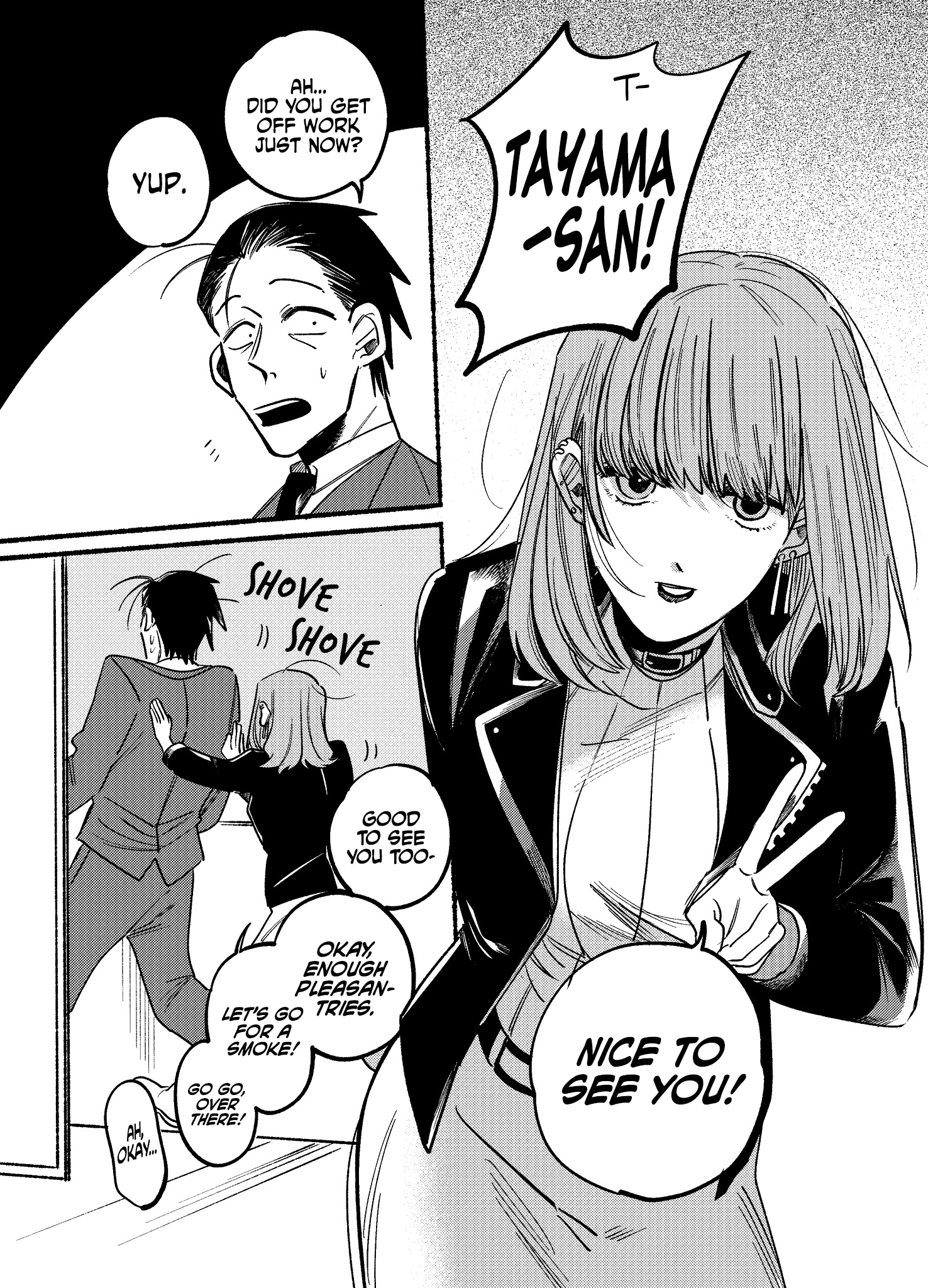 Read Smoking Behind the Supermarket with You Manga Online