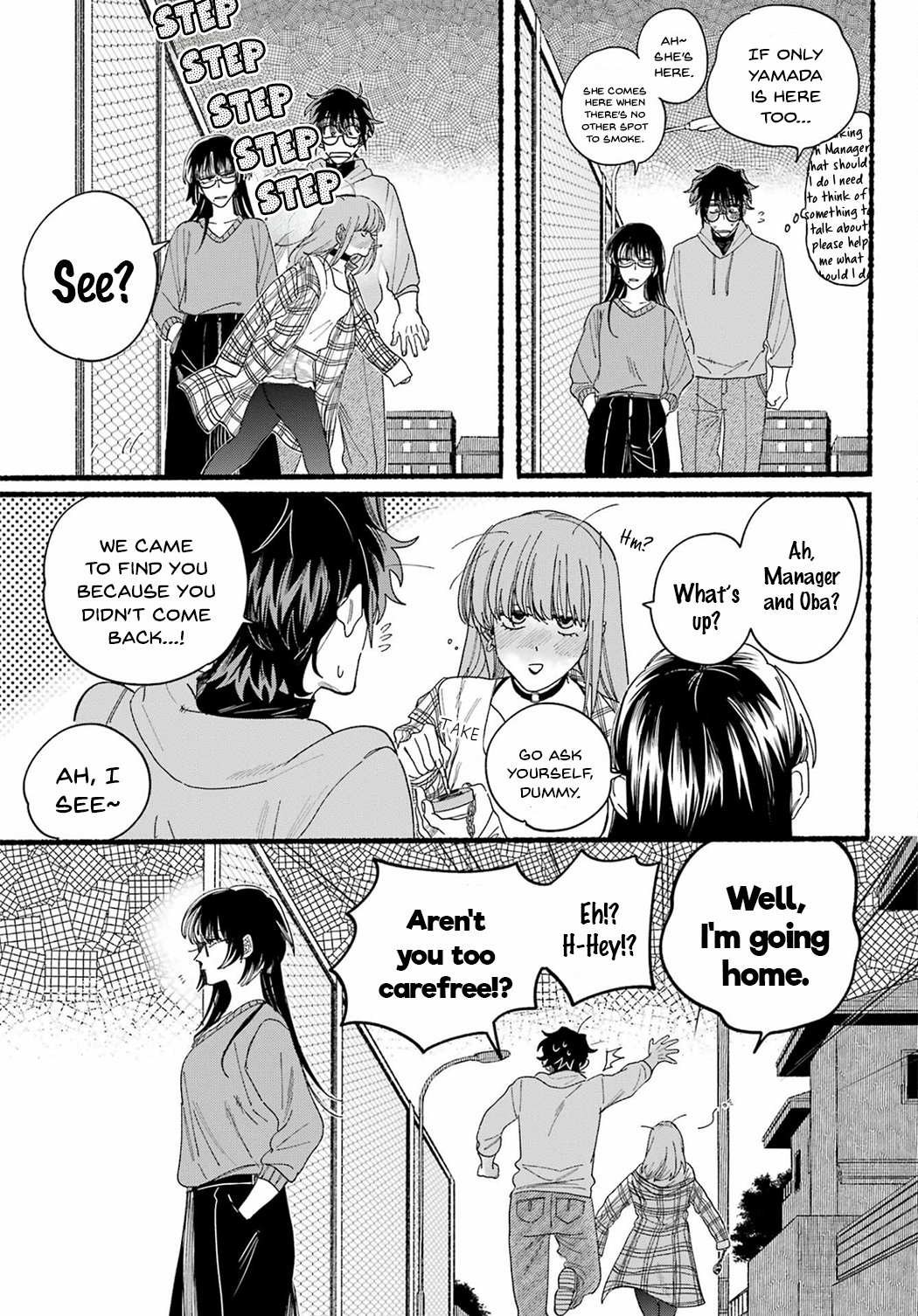 Read Smoking Behind the Supermarket with You Manga Online