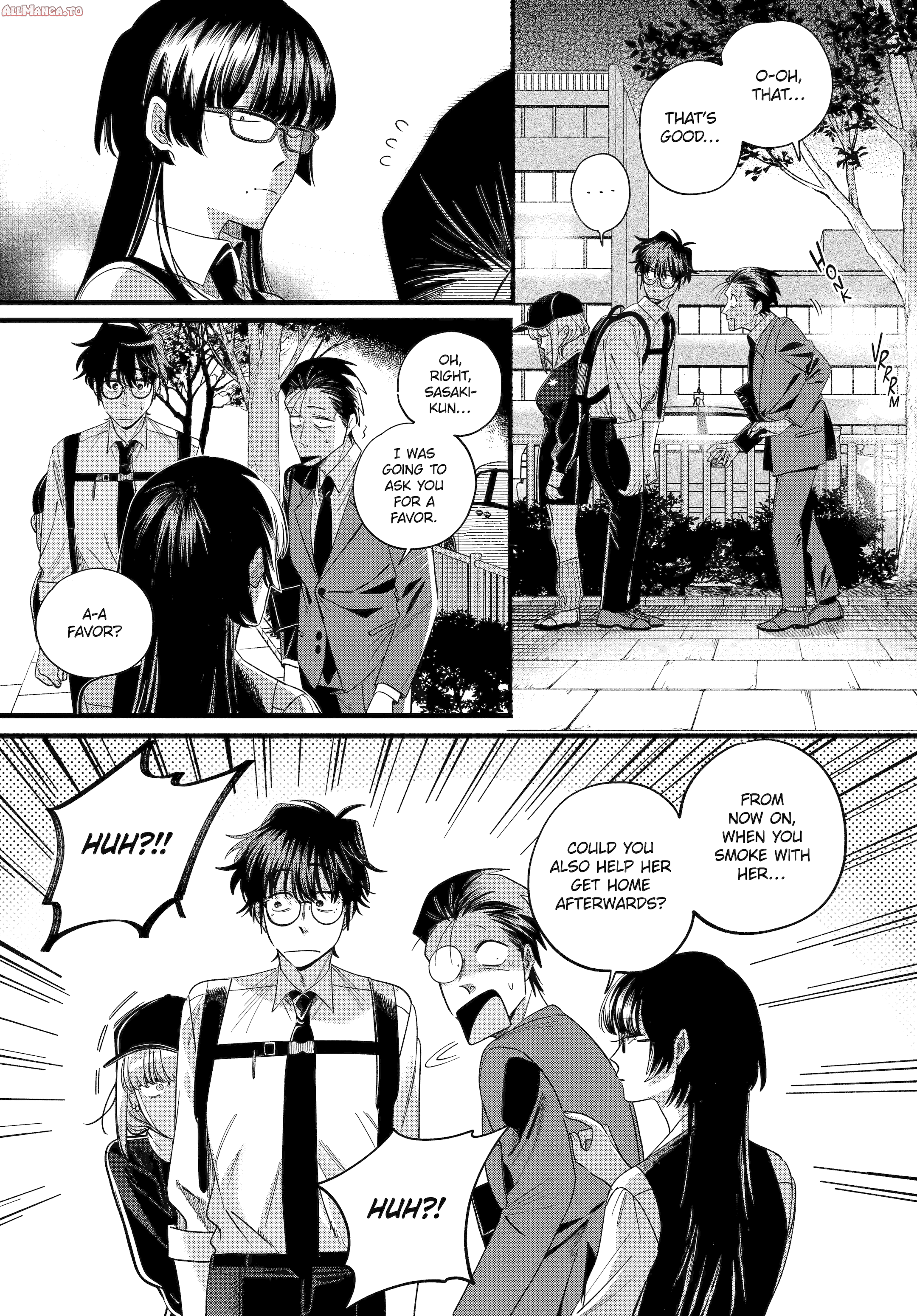 Read Smoking Behind the Supermarket with You Manga Online