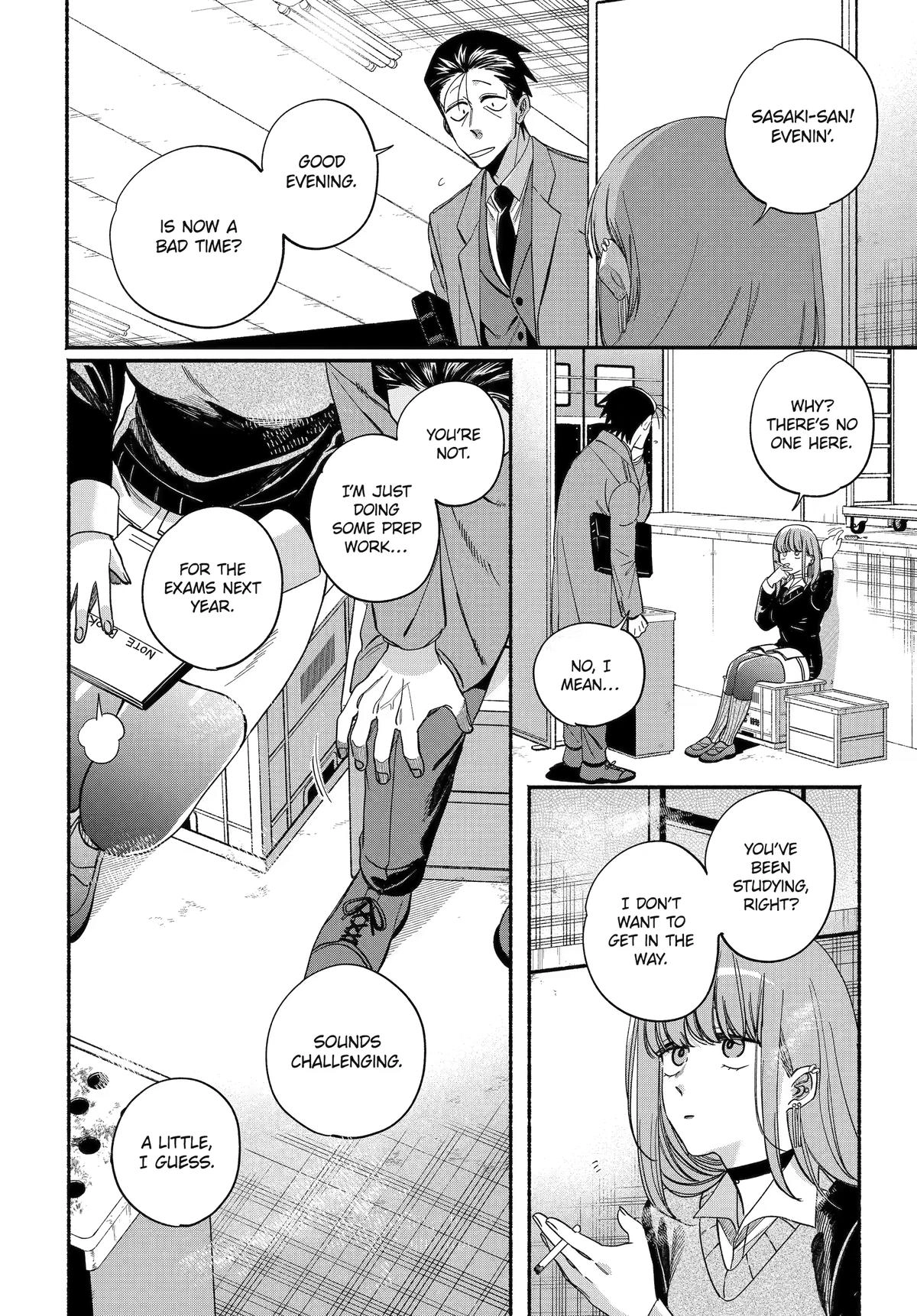 Read Smoking Behind the Supermarket with You Manga Online