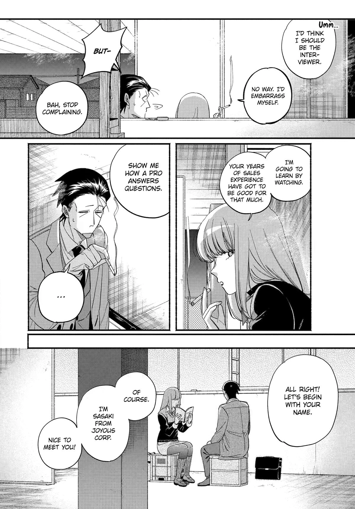 Read Smoking Behind the Supermarket with You Manga Online