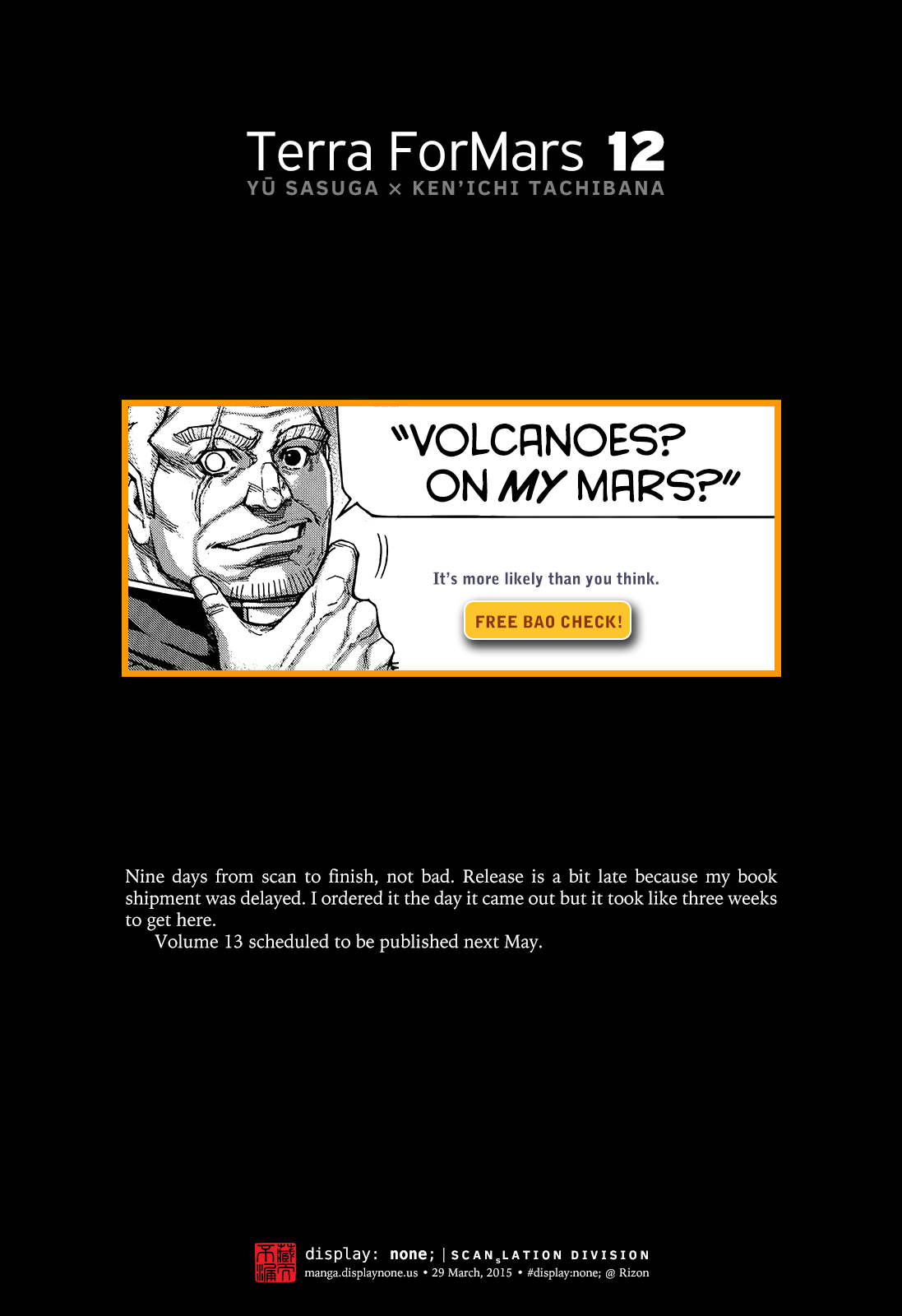 Read Terra Formars Manga Online