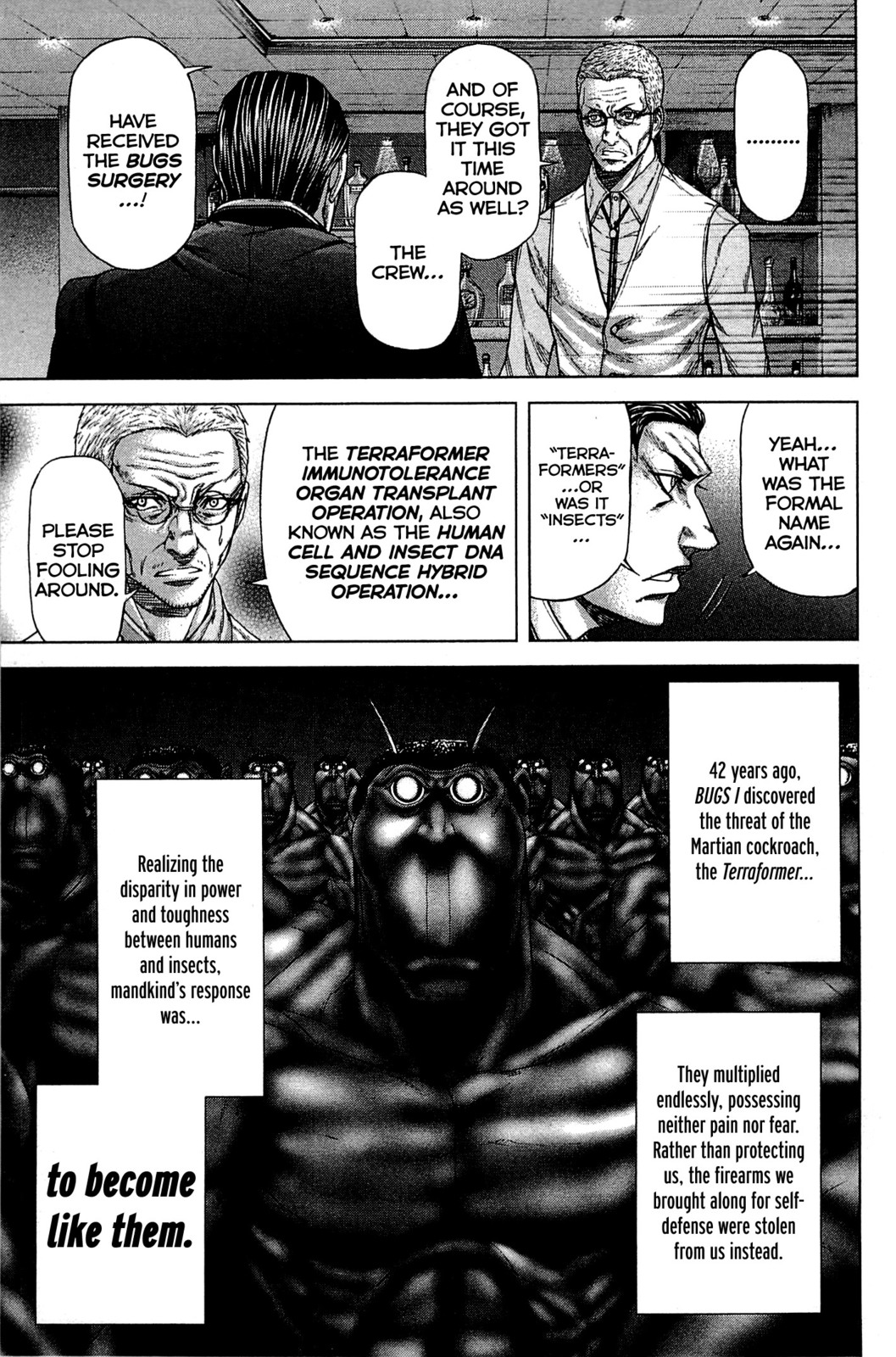 Read Terra Formars Manga Online
