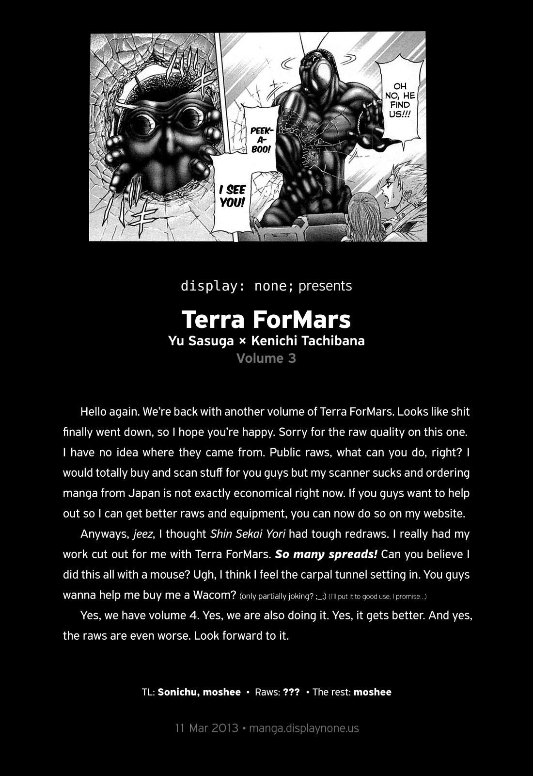 Read Terra Formars Manga Online