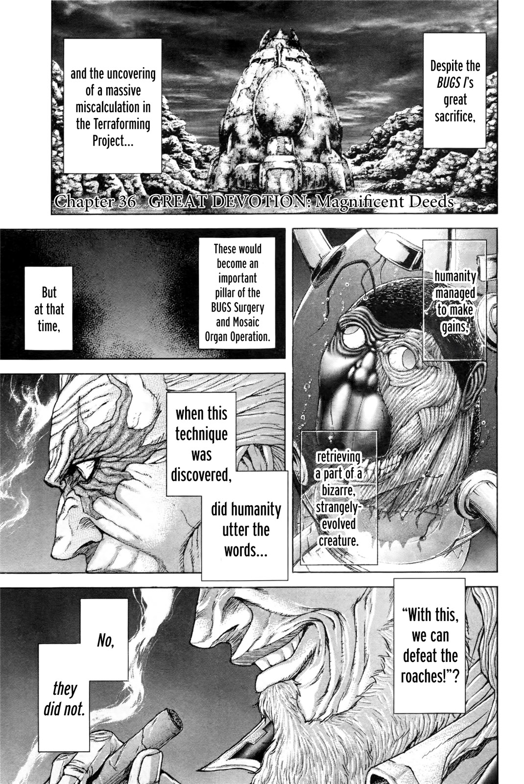 Read Terra Formars Manga Online
